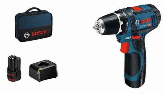 Bosch Professional GSR 12V-15 Akku-Bohrschrauber 12V 2,0Ah Li-Ion - 060186810F