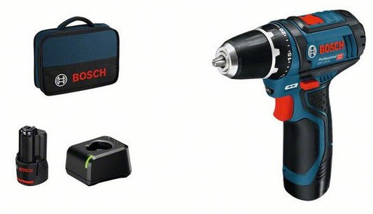 Bosch Professional GSR 12V-15 Cordless drill driver 12V 2.0Ah Li-Ion - 060186810F