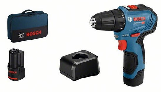 Bosch Professional GSR 12V-30 Akku-Bohrschrauber 12V 2.0Ah Li-Ion - 06019G9004