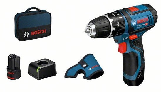 Bosch Professional GSB 12V-15 Cordless Impact Drill 12V 2.0Ah Li-Ion - 06019B690H