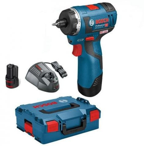 Bosch Professional GSR 12V-20 HX Akkuschrauber 12V 3,0Ah Li-Ion In L-Boxx - 06019D4105