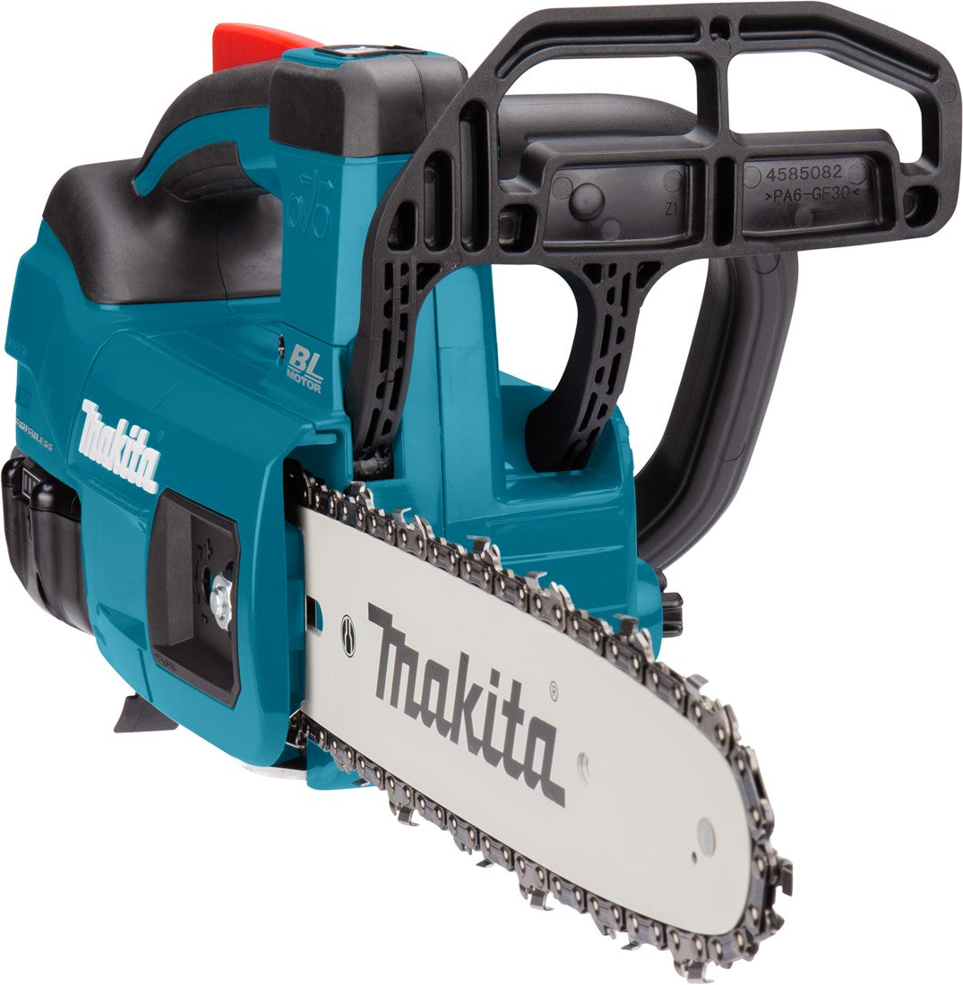 Makita DUC254PT4J 18V 5.0Ah Tophandle Kettensäge 25 cm mit 197626-8 in Mbox