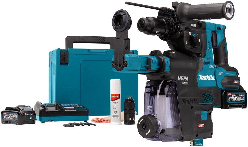 Makita HR002GM204 Kombihammer 40V Max 4,0Ah Li-Ion AWS in Mbox