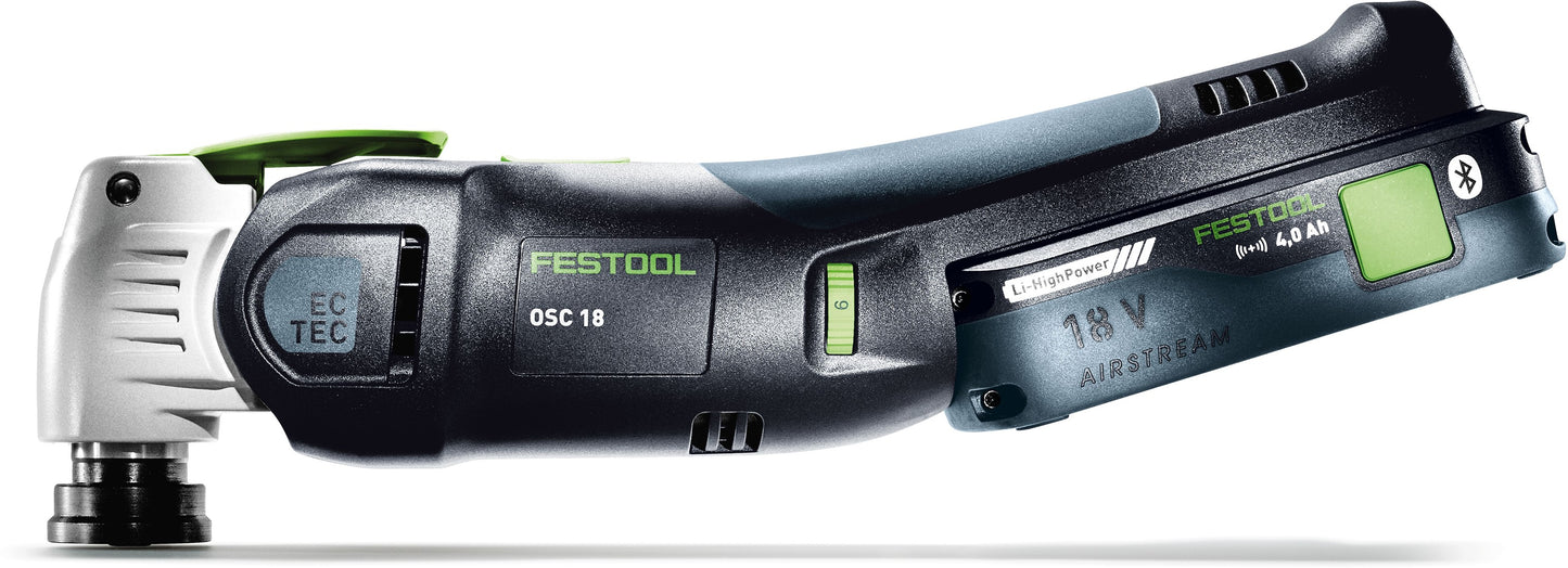 Festool OSC 18 HPC4,0 EI-Set Accu-Oscillerende Machine - 576593