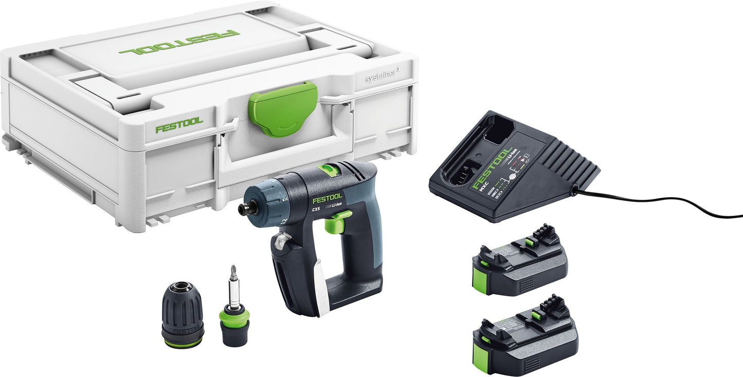 Festool CXS 2,6-Plus Accu Schroefboormachine 576092