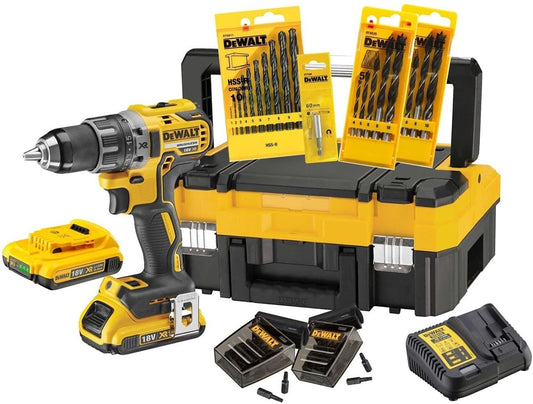 DCK791D2T Cordless Drill Driver 18V 2.0Ah XR Li-Ion in TSTAK