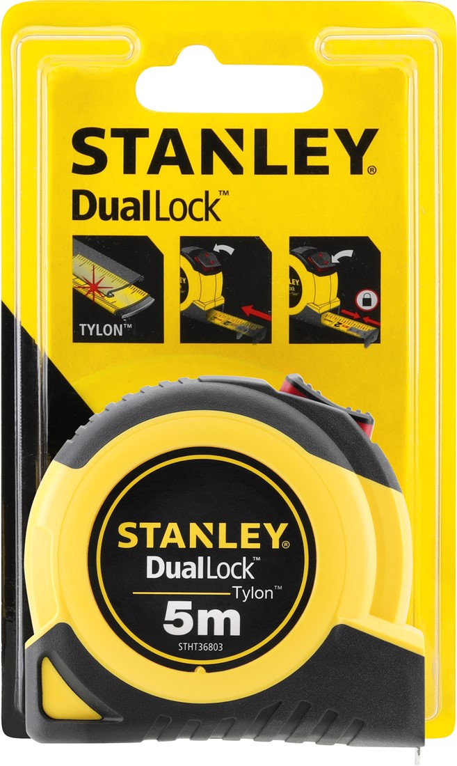 Stanley STHT36803-0 Tylon™ Dual Lock Tape Measure 5m - 19mm