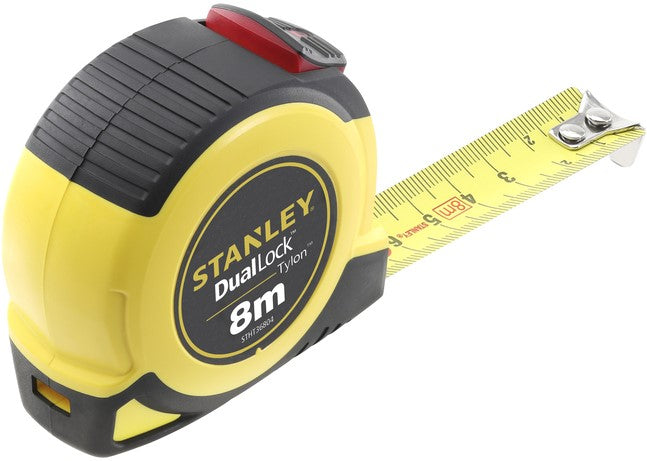 Stanley STHT36804-0 Tylon™ Dual Lock Tape Measure 8m - 25mm
