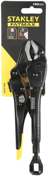 Stanley FMHT0-75409 FATMAX® Grip Pliers Curved Jaws 180mm