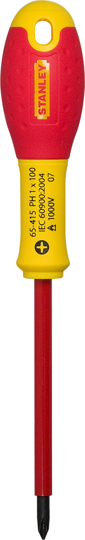 Stanley 1-65-415 FatMax Schraubendreher Phillips VDE PH1 X 100 mm