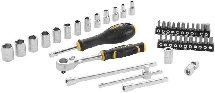 Stanley FMMT82683-1 FATMAX SOCKET WRENCH SET 1/4"" - 42 PIECES