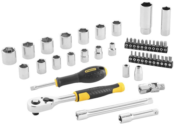 Stanley STMT82829-1 STECKSCHLÜSSELSATZ 3/8"" - 45-TLG