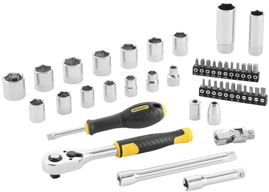 Stanley STMT82829-1 SOCKET WRENCH SET 3/8"" - 45 PIECES