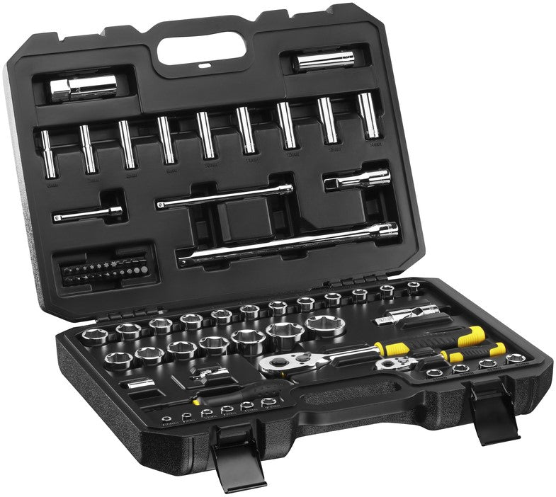 Stanley STMT82831-1 DOPSLEUTELSET 1/4"" + 1/2"" - 72 DELIG