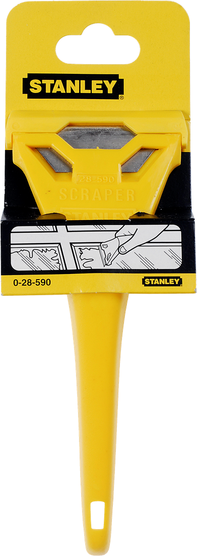 Stanley 0-28-590 Glass Scraper Plastic 170mm x 60mm