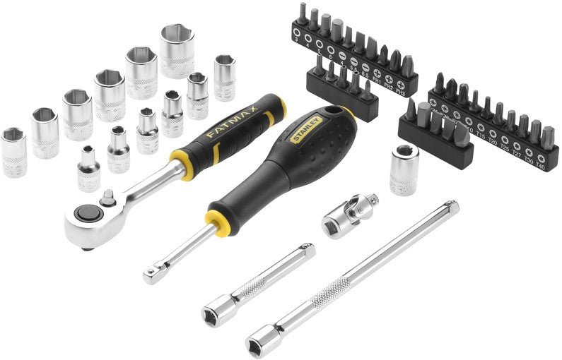 Stanley FMMT98101-0 FatMax PRO-STACK Steckschlüssel-Satz 1/4"" - 48-tlg