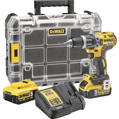 DCD796P2T Klop-/Schroefboormachine 18V 5,0Ah in Clear Lid TSTAK