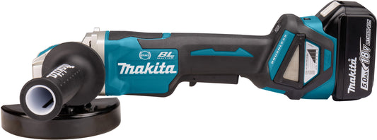 Makita DGA519RTJ Accu Haakse Slijper 18V 5,0Ah X-LOCK