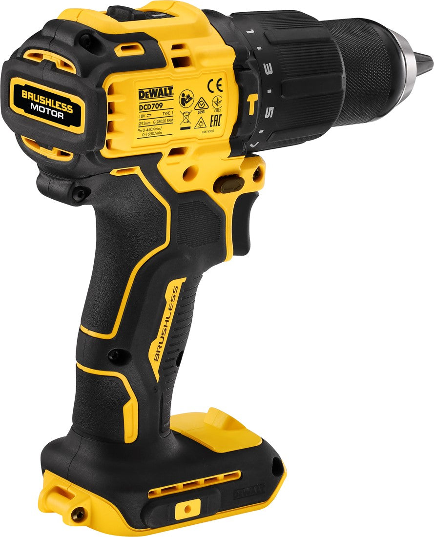 DCD709P2T Cordless Impact/Screwdriver 18V 5.0Ah in TSTAK