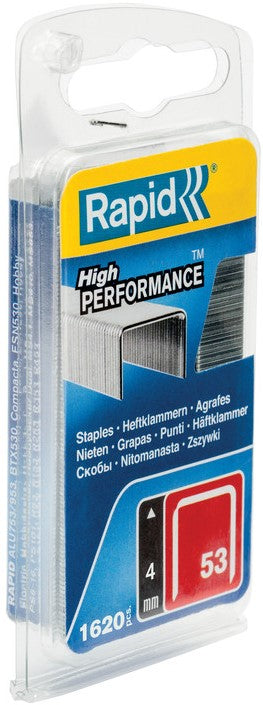 Rapid No. 53 dunne nieten 4 mm - 40109501