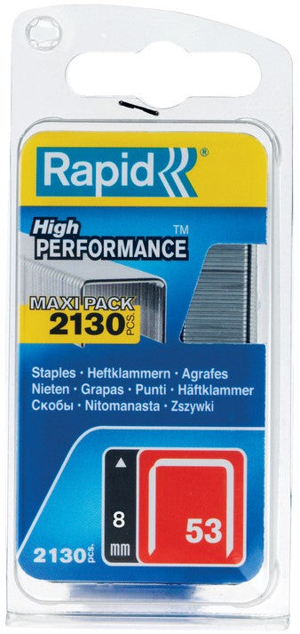 Rapid No. 53 dunne nieten 8 mm - 5000742
