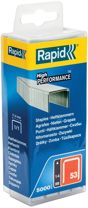 rapid no. 53 thin staples 14 mm - 40303087