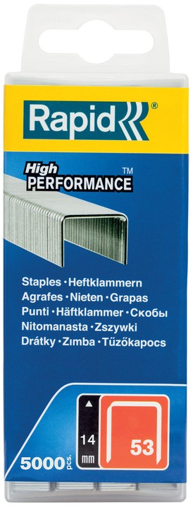 rapid no. 53 thin staples 14 mm - 40303087