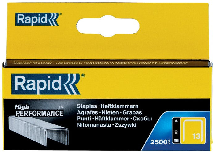 rapid no. 13 thin staples 8 mm - 11835625