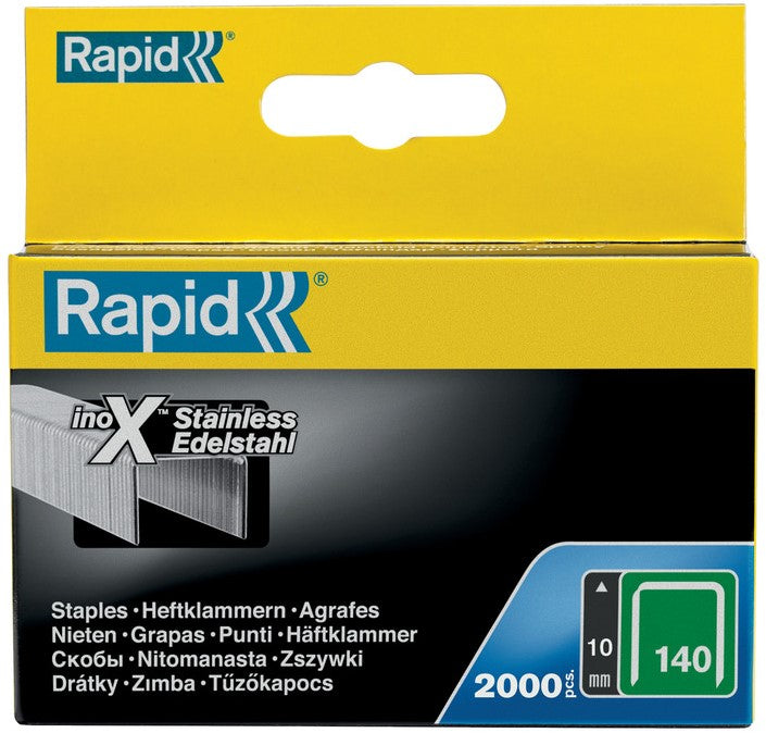 Rapid nr.140 Thin staple stainless steel 10 mm - 11910733