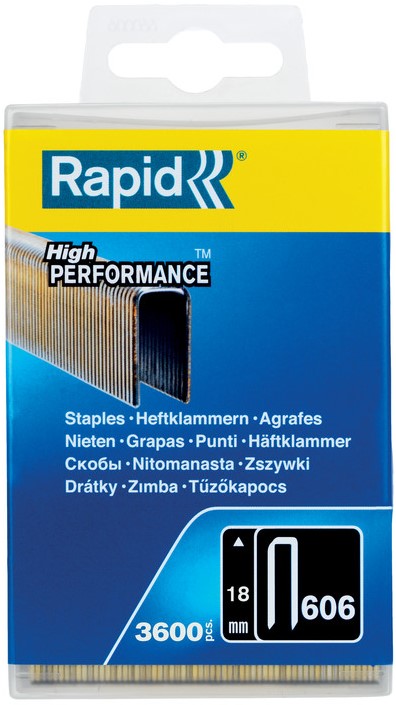 rapid no. 606 refine crown staple 18 mm - 40303094