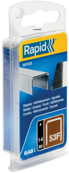 Rapid No. 53F dunne nieten 14 mm - 5000558