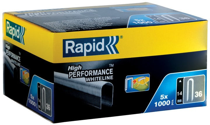 Rapid No. 36 Kabel nieten Wit 14 mm - 11886911