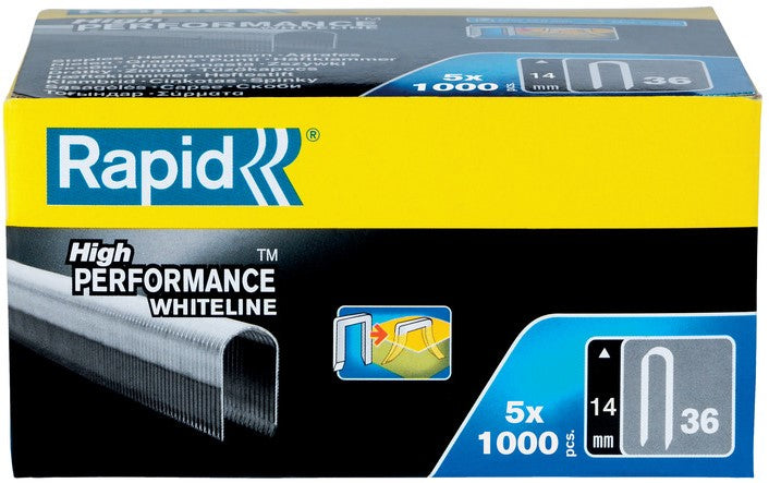 Rapid No. 36 Kabel nieten Wit 14 mm - 11886911