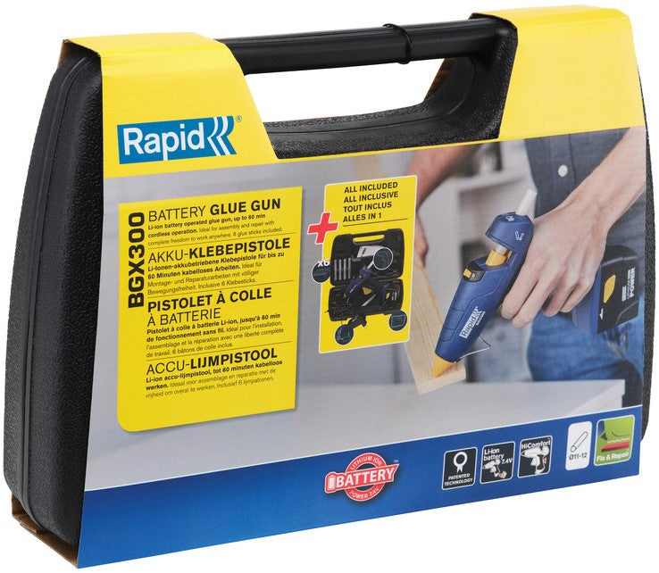 Rapid BGX300 Li-Ion battery glue gun - 40303135