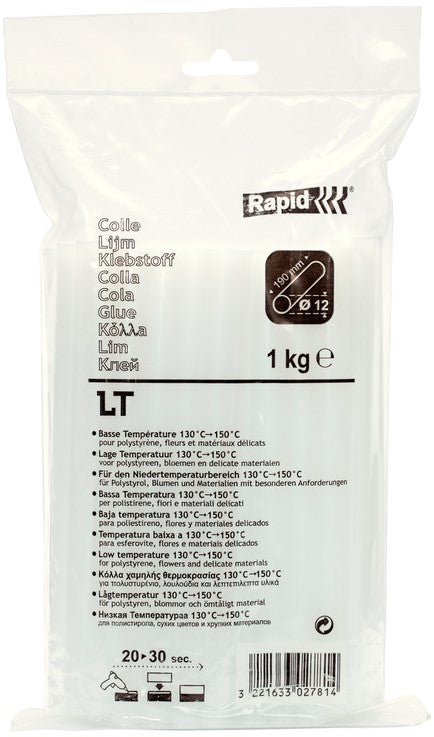 Rapid 12 x 190 mm Professionele Lijm lage temperatuur - 40302781
