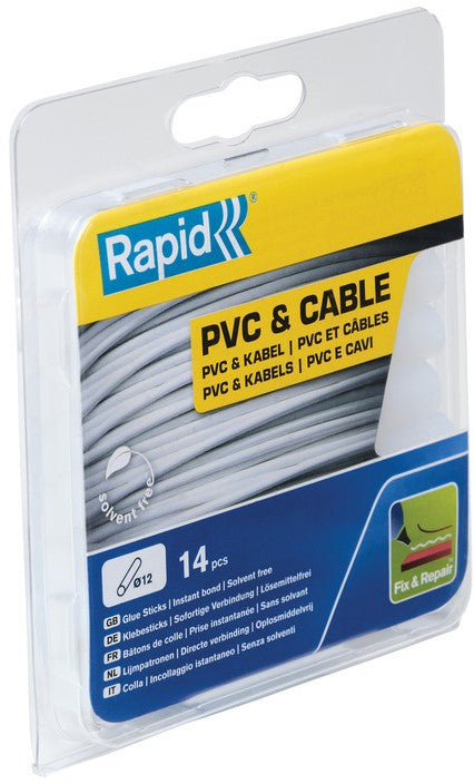 Rapid 12 x 94 mm lijmsticks PVC & Cable - 40107358