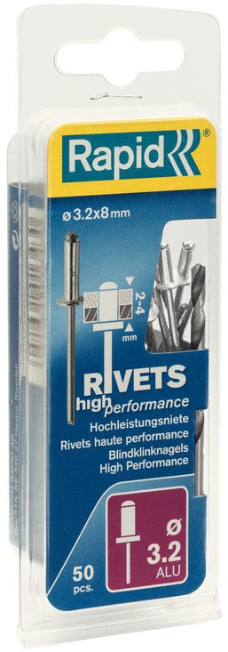 Rapid Hochleistungsniet Ø3,2 x 8 mm - 5000383