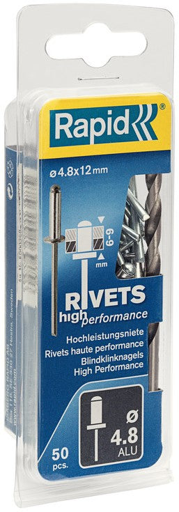 Rapid Hochleistungsniet Ø4,8 x 12 mm - 5000388