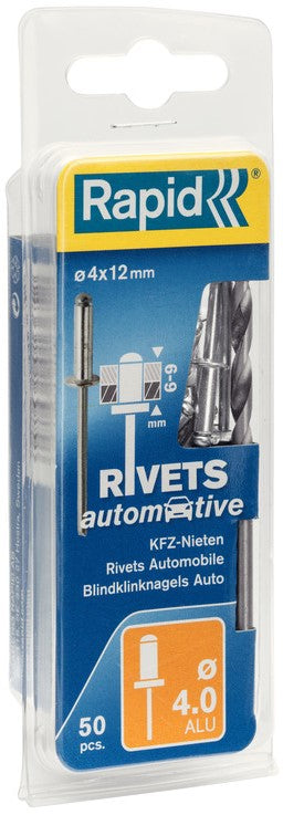 Rapid Automotive rivet Ø4.0 x 12 mm - 5000405