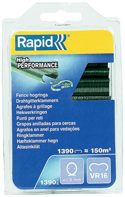 Rapid VR16 Hek ringkrammen groen - 40108800