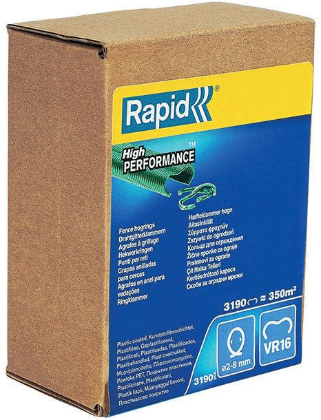 Rapid VR16 fence ring clips green - 40108809