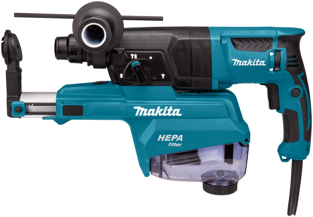 Makita HR2652J Kombihammer mit Absaugung 230V SDS+