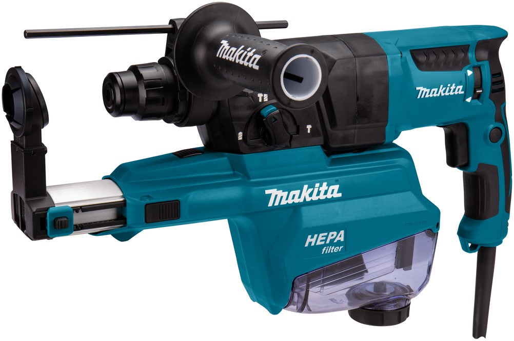 Makita HR2652J Kombihammer mit Absaugung 230V SDS+