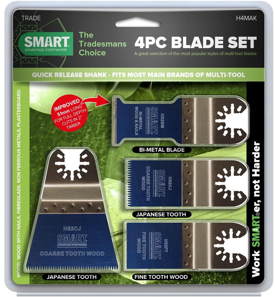 SMART blades Multitool blad assortiment - H4MAK
