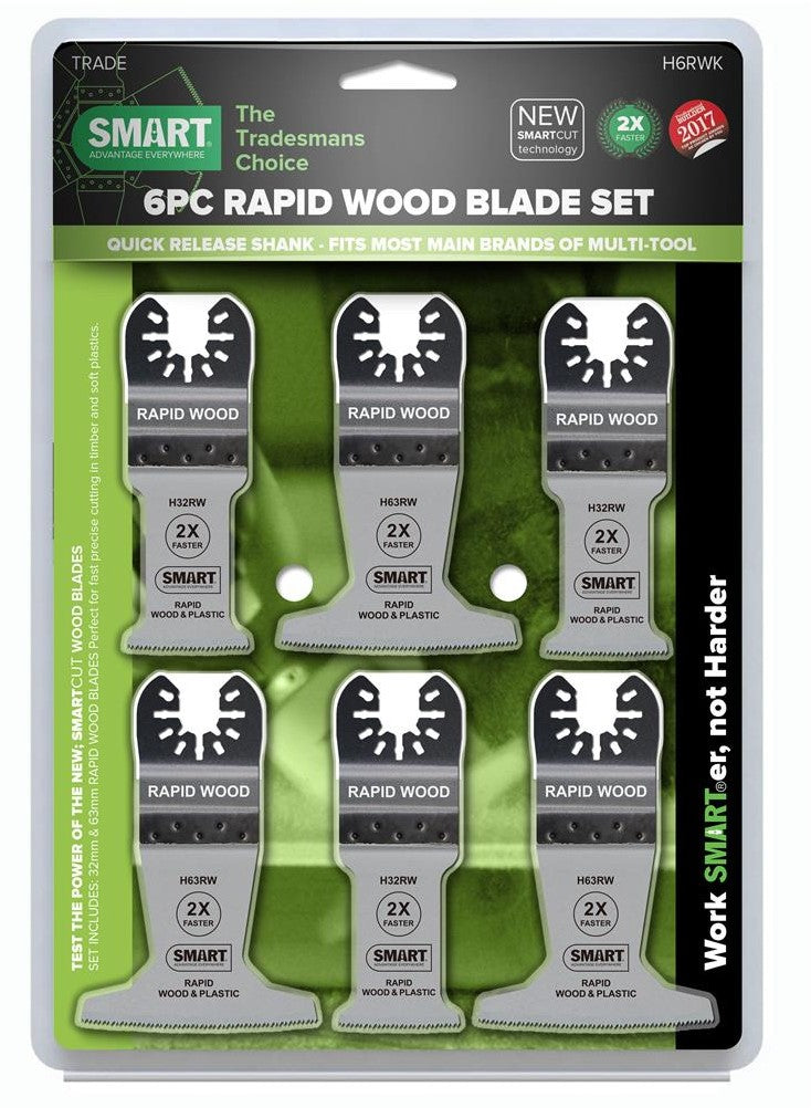 SMART blades Multitool blade assortment - H6RWK