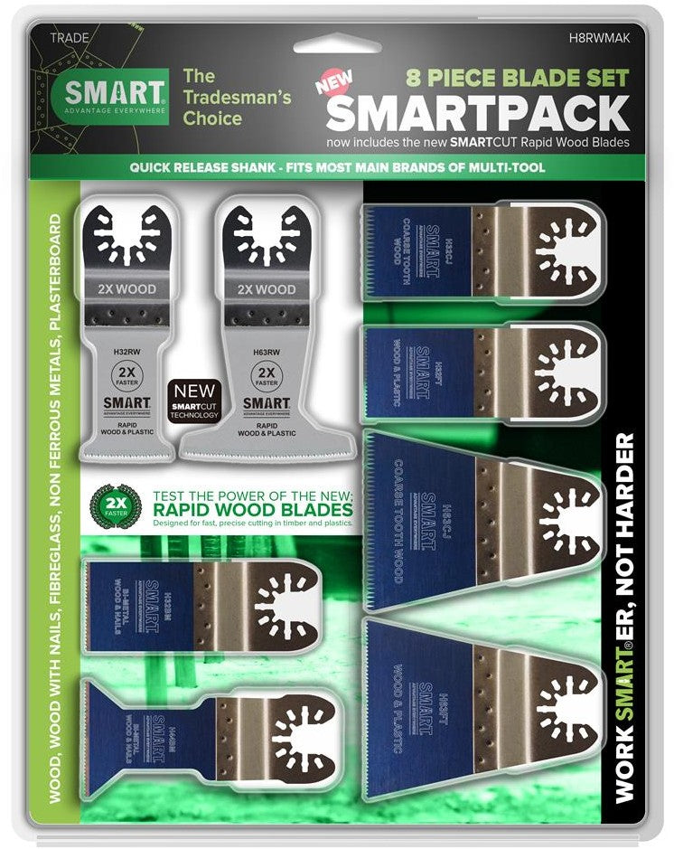 SMART blades Multitool blad assortiment - H8RWMAK