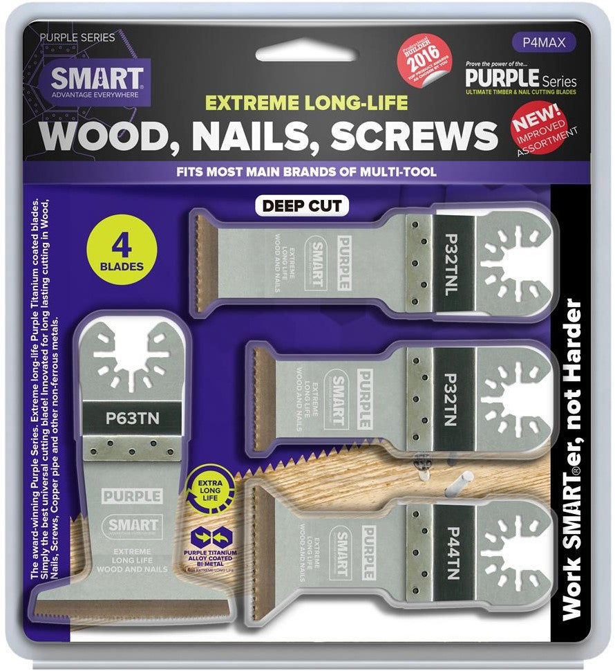 SMART blades Multitool blad assortiment - P4MAX