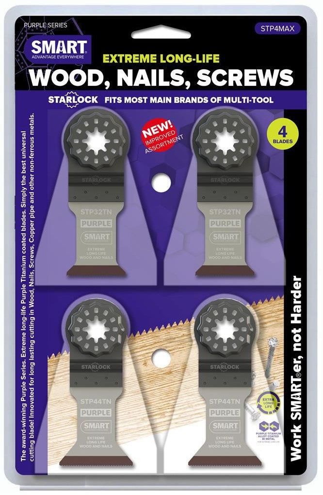 SMART blades Multitool blad assortiment - STP4MAX