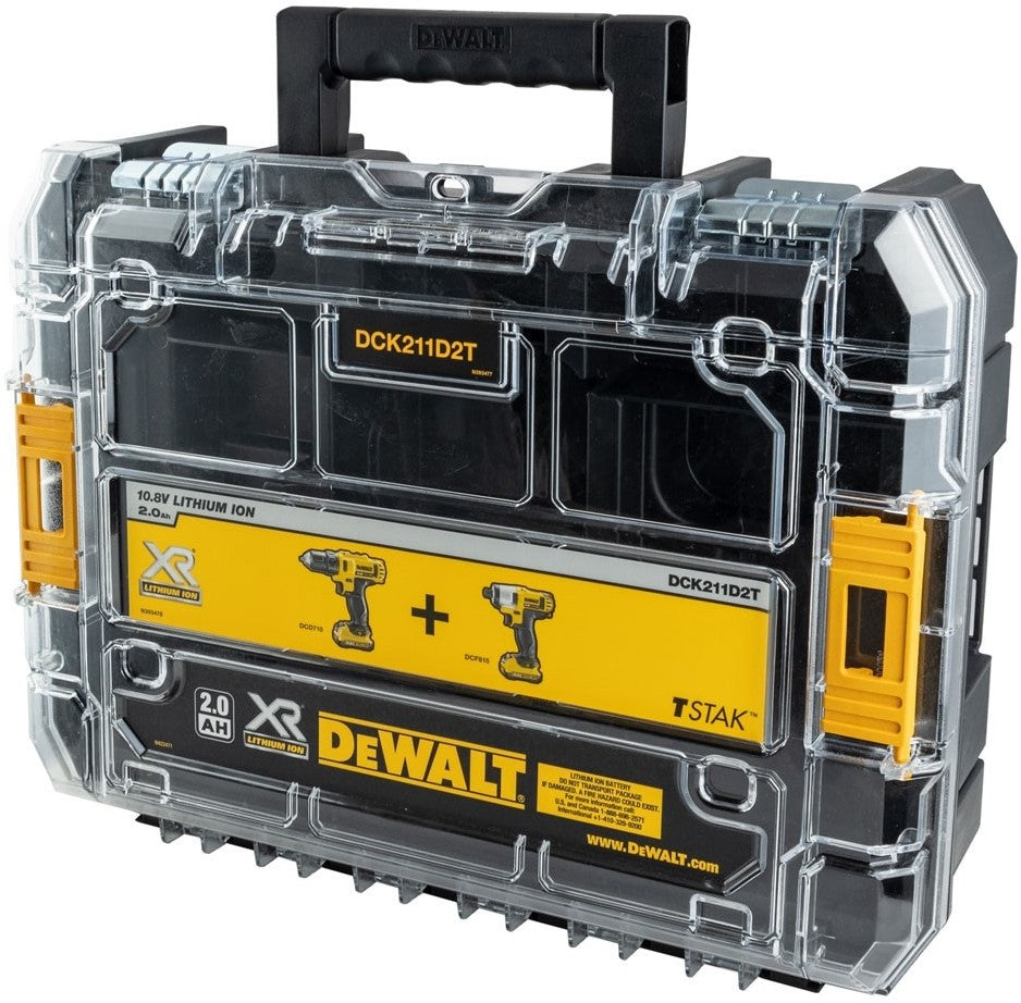 Clear Lid TSTAK Koffer (bestickerd)