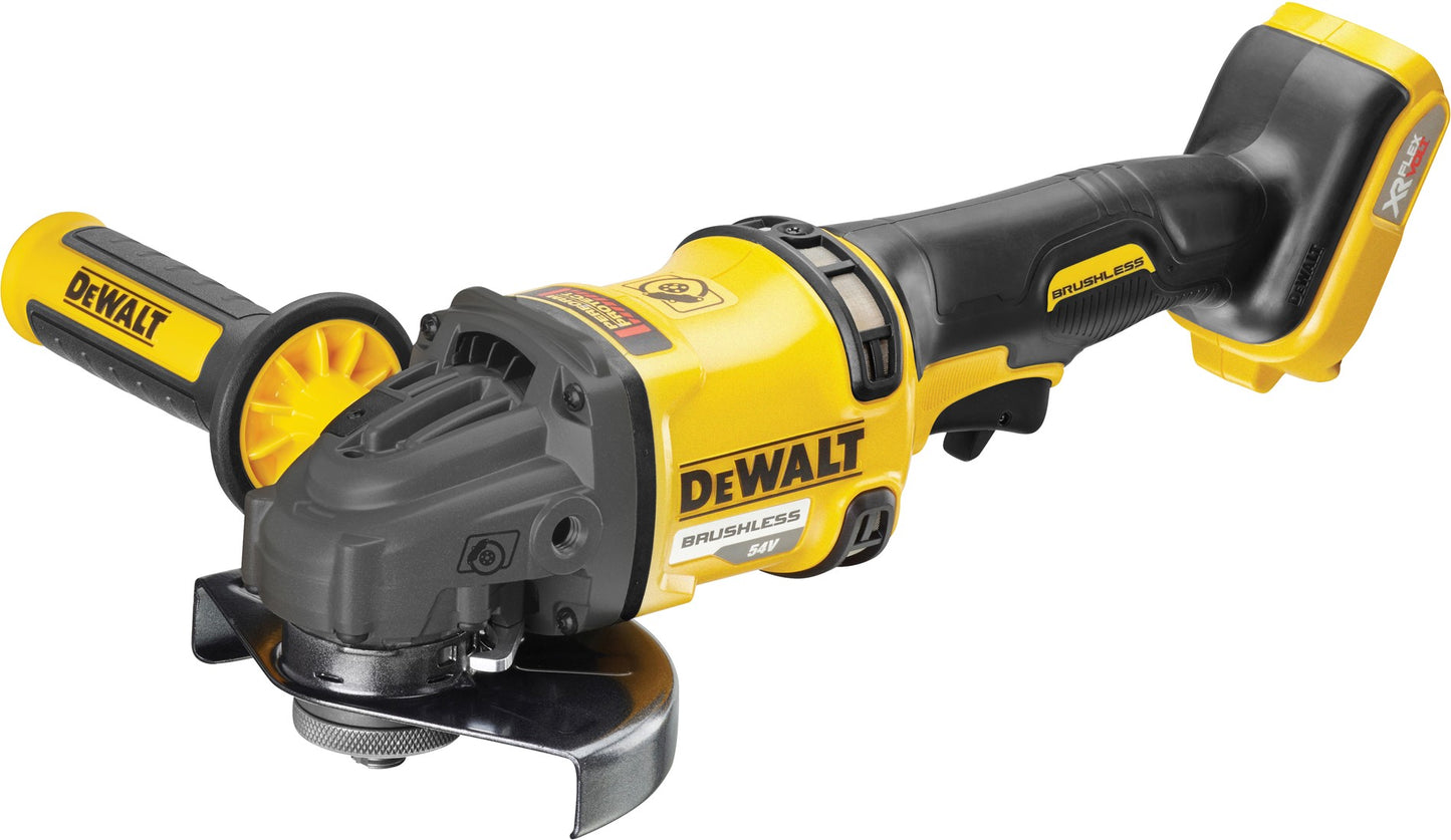 DCG418NT Cordless Angle Grinder 125mm 54V Flexvolt Loose Body in TSTAK